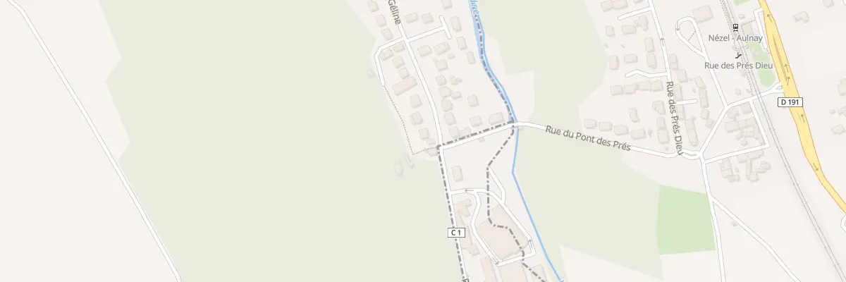 Plan du 47 Rue du Bec Geline à La Falaise