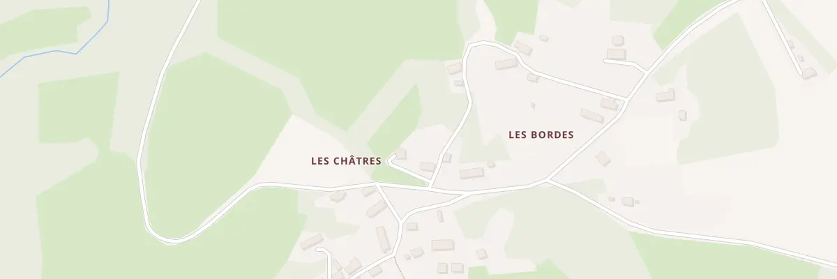 Plan du 4 Les Châtres à Chéniers