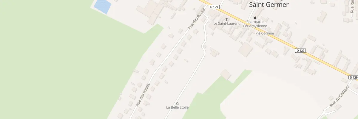 Plan du 7 Rue des Routis au Coudray-Saint-Germer
