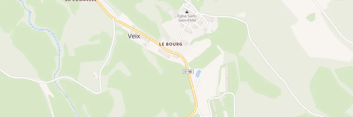 Plan du 5005 Le Bourg à Veix