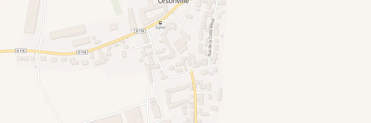 Plan du 8 Rue d’Aunay à Orsonville