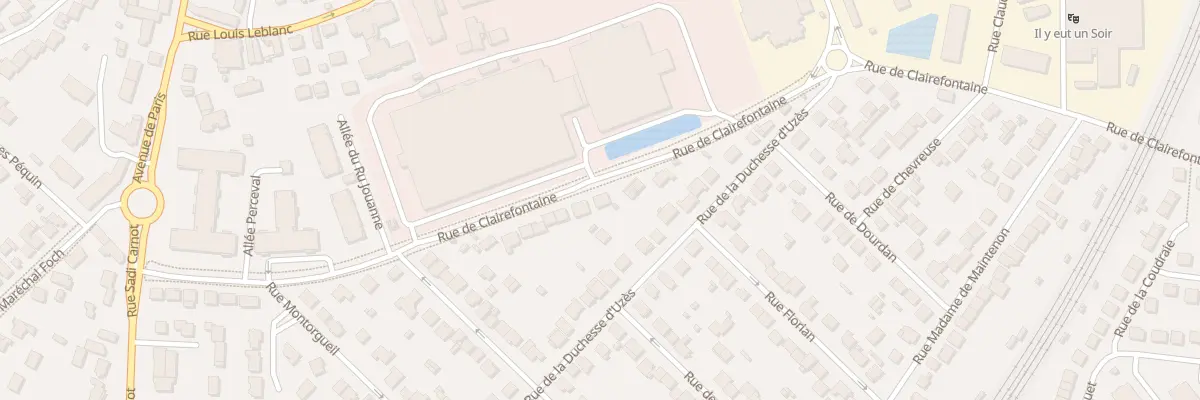 Plan du 32 Rue de Clairefontaine à Rambouillet