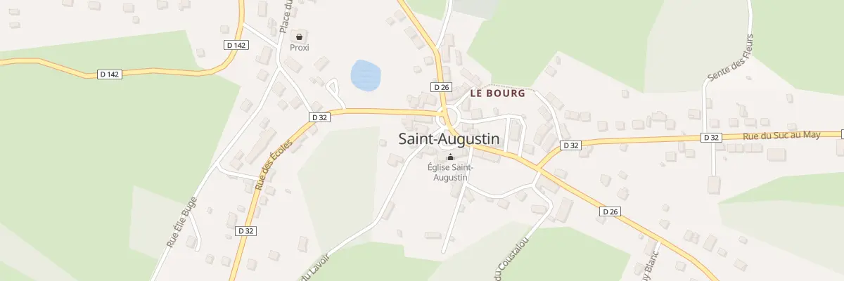 Plan du 5314 Le Bourg à Saint-Augustin