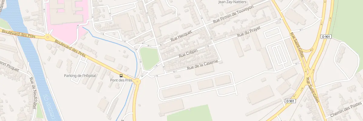Plan du 20 Rue Crépin à Abbeville