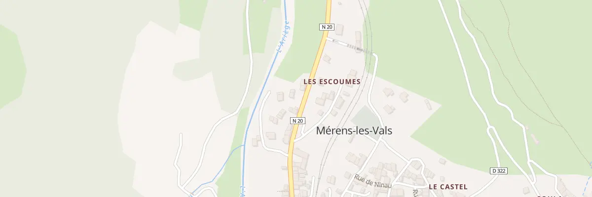 Plan du 94 L’Hareng à Mérens-les-Vals