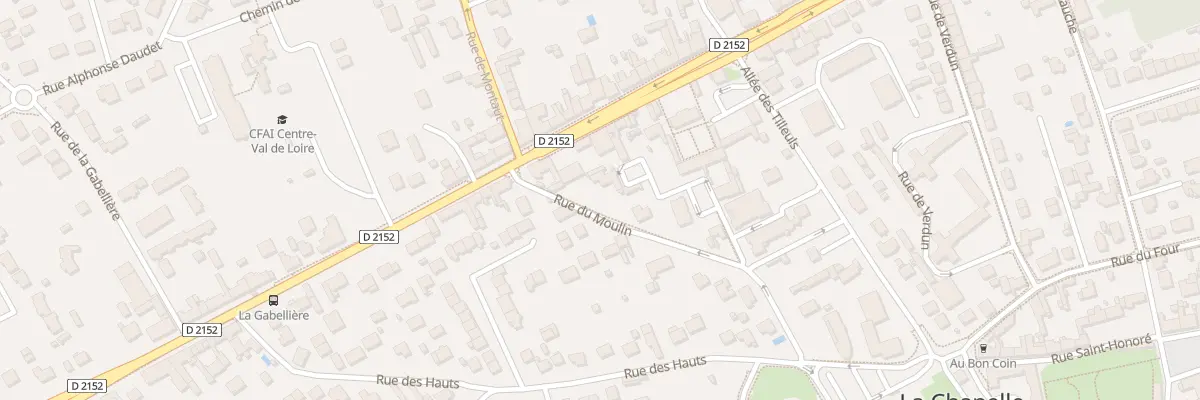 Plan du 18 Rue du Moulin à La Chapelle-Saint-Mesmin