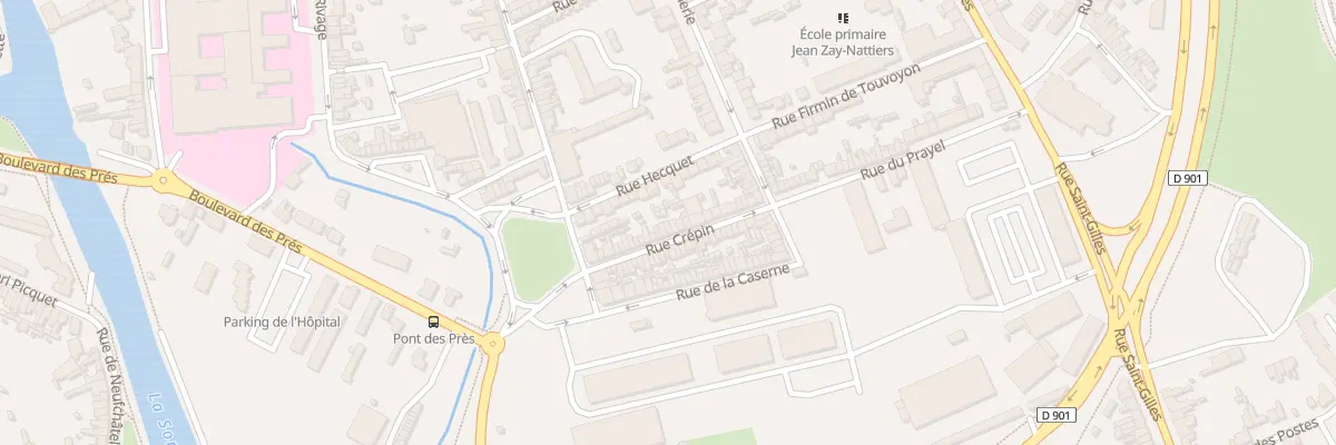 Plan du 27 Rue Crépin à Abbeville