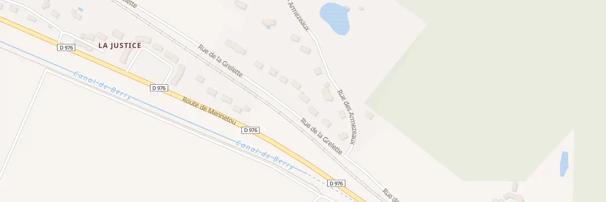 Plan du 26 Rue de la Grelette à Langon-sur-Cher