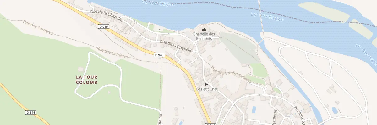 Plan du 33T Rue de la Chapelle à Beaulieu-sur-Dordogne