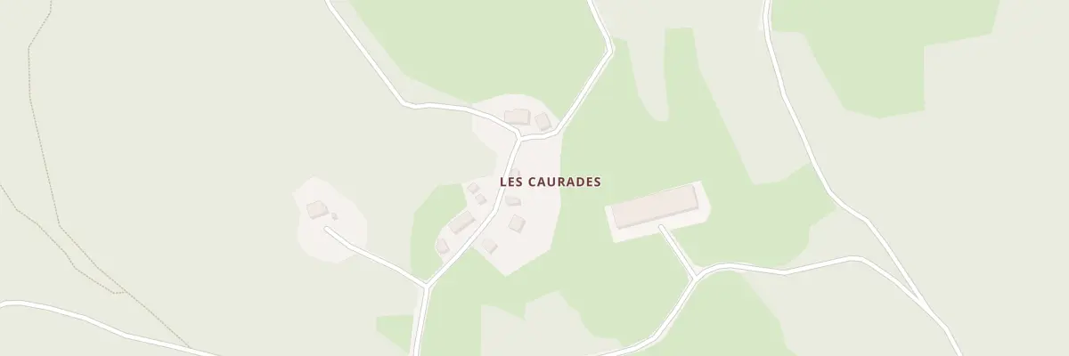 Plan du 6 Les Caurades à Sardent