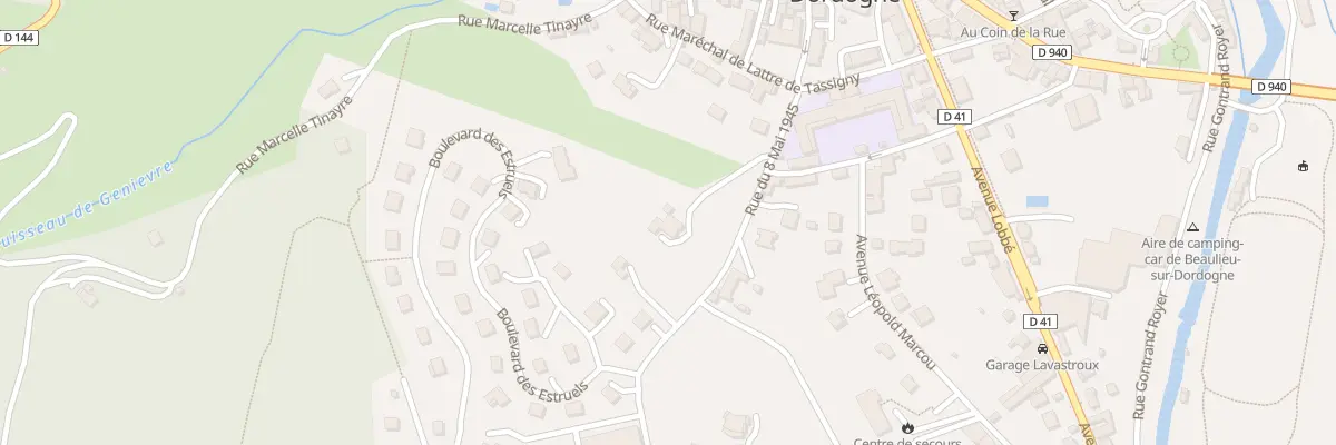 Plan du 5309 Rue du 8 Mai 1945 à Beaulieu-sur-Dordogne