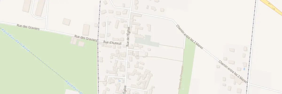 Plan du 2 Imp du Pressoir à Saulx-Marchais