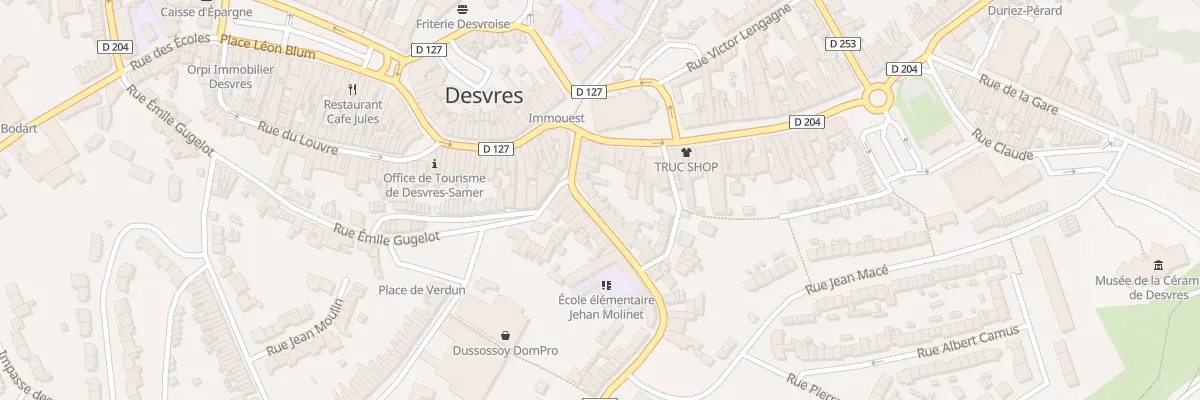Plan du 11 Rue de la Belle Croix à Desvres