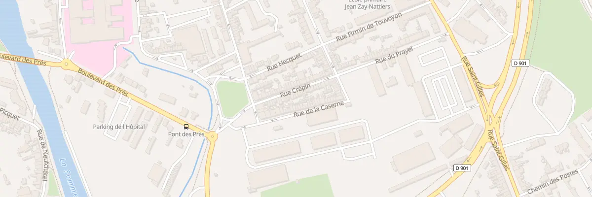 Plan du 30 Rue Crépin à Abbeville