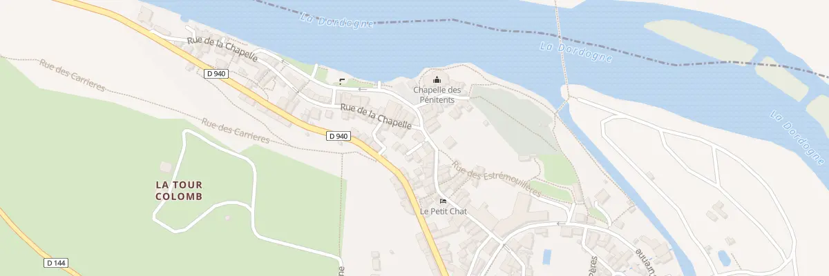 Plan du 35 Rue de la Chapelle à Beaulieu-sur-Dordogne