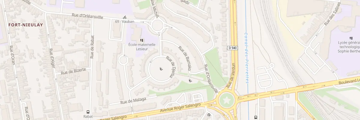 Plan du 142 Rue de Djerba à Calais
