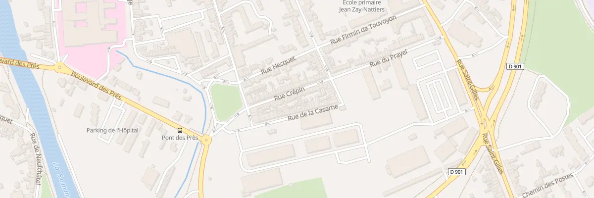 Plan du 36 Rue Crépin à Abbeville