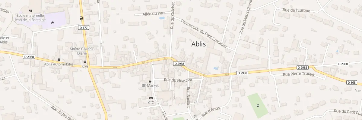 Plan du 71 Rue Pierre Trouvé à Ablis