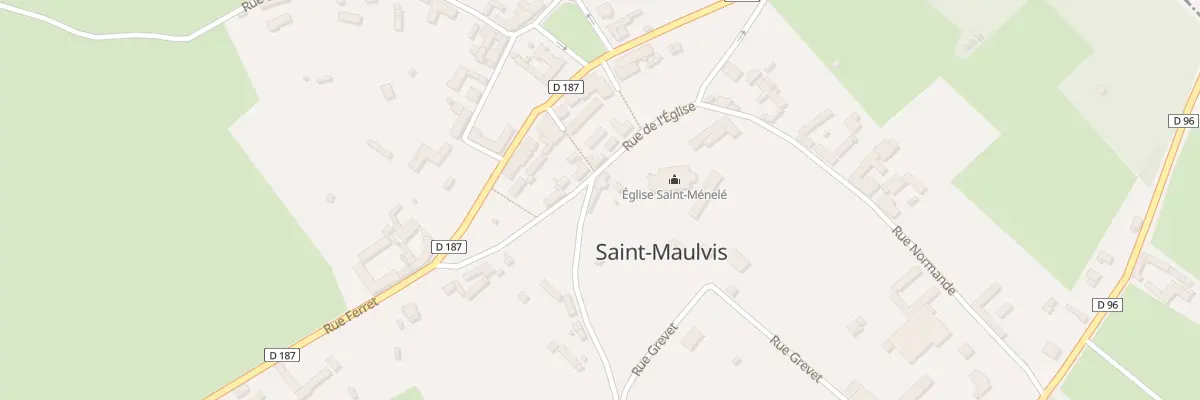 Plan du 1 Rue des Carons à Saint-Maulvis