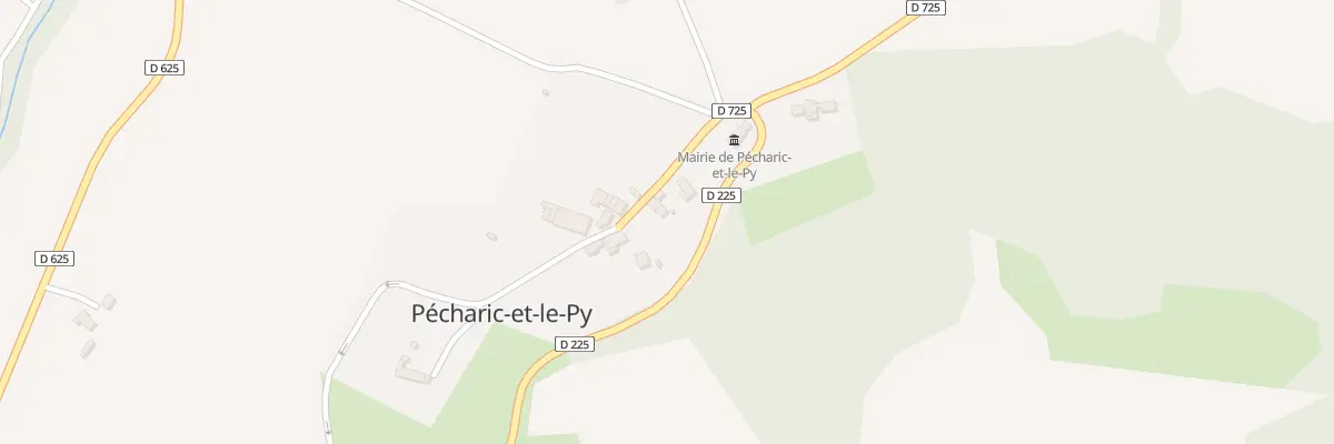 Plan du 4 Le Village à Pécharic-et-le-Py