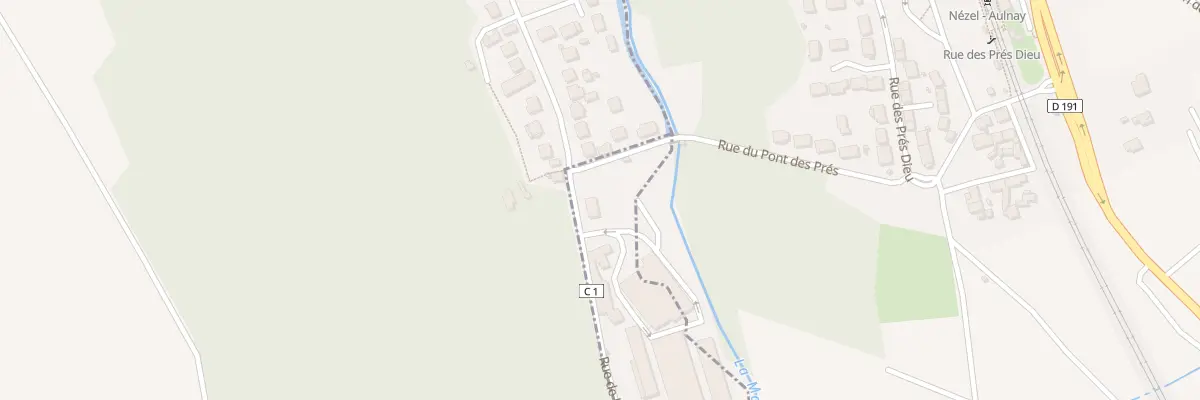 Plan du 36 Rue de la Falaise à Aulnay-sur-Mauldre