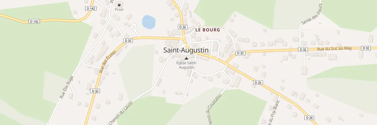 Plan du 5308 Le Bourg à Saint-Augustin