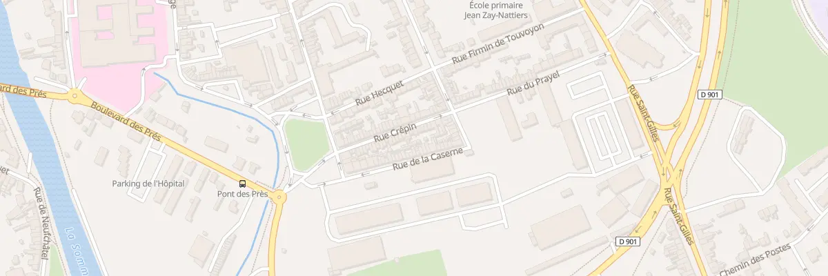 Plan du 40 Rue Crépin à Abbeville