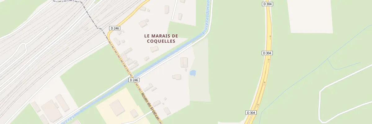 Plan du 841 Rte de Fréthun à Coquelles