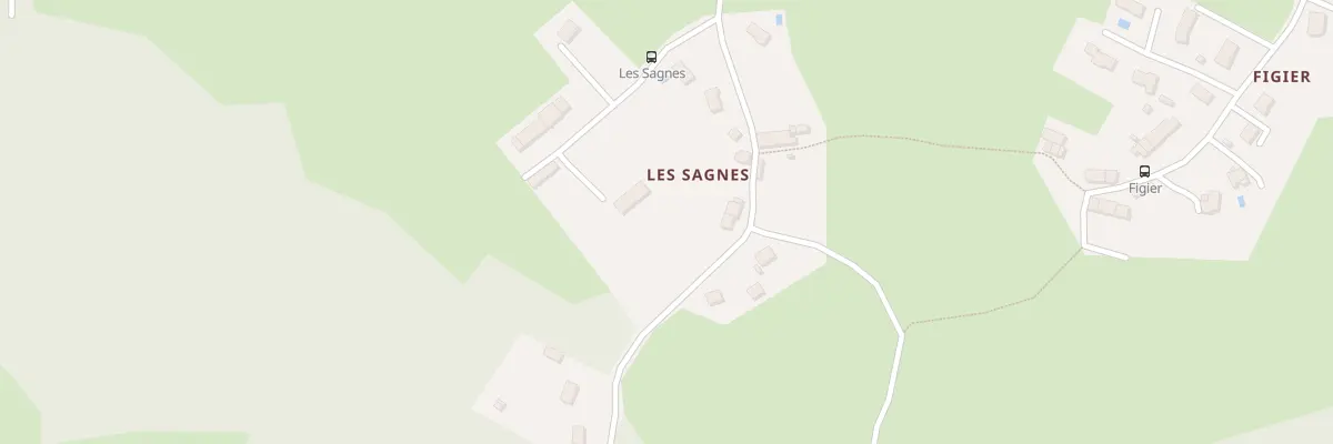 Plan du 8 Les Sagnes à Saint-Sulpice-le-Guérétois