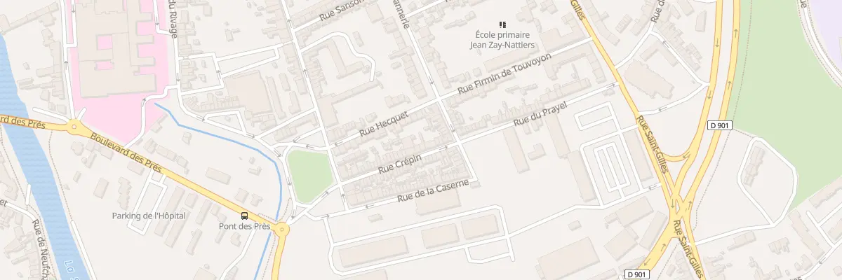 Plan du 41 Rue Crépin à Abbeville