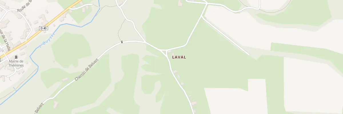 Plan du 5092 Laval à Thémines