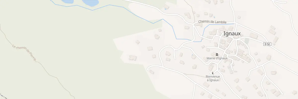 Plan du 5018 Coumo de Rango à Ignaux