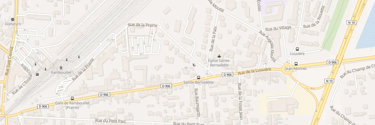 Plan du 5 Rue de la Prairie à Rambouillet