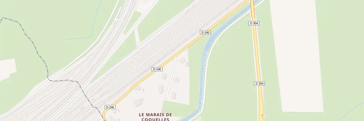 Plan du 451 Rte de Fréthun à Coquelles