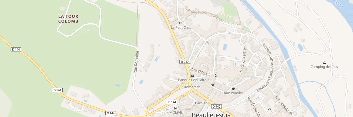 Plan du 49 Rue Gal de Gaulle à Beaulieu-sur-Dordogne