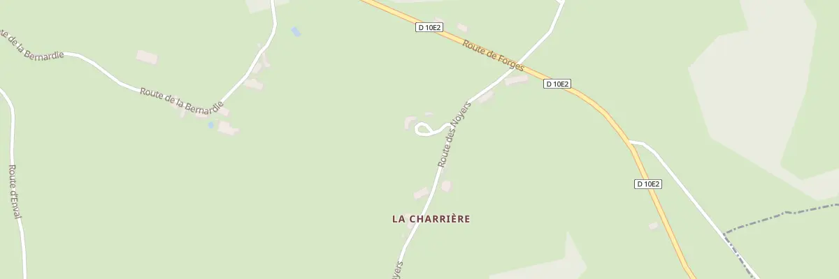 Plan du 9 Rte des Noyers à Lagarde-Marc-la-Tour