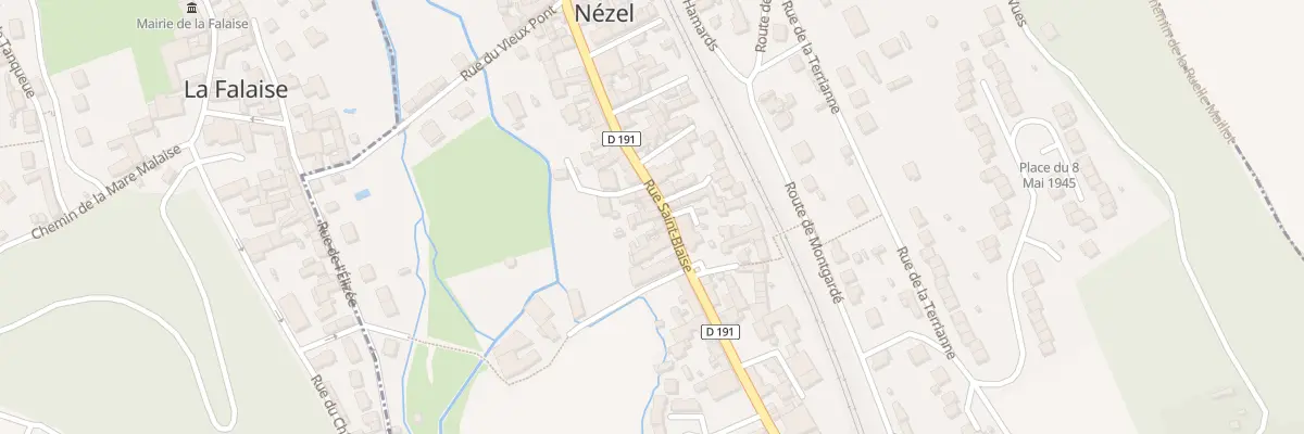 Plan du 54 Rue Saint Blaise à Nézel