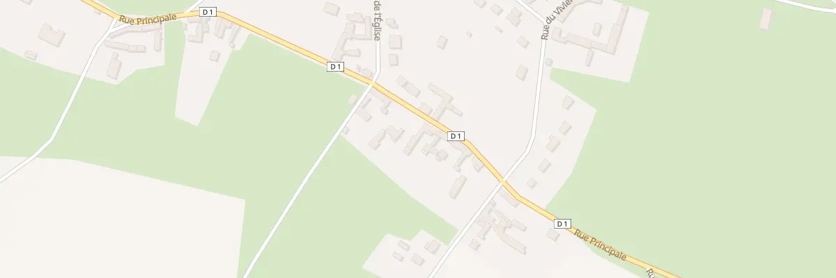 Plan du 14 Rue Principale à Senantes