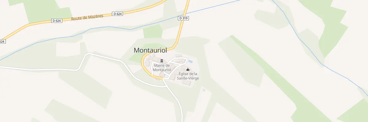 Plan du 13 Le Village à Montauriol