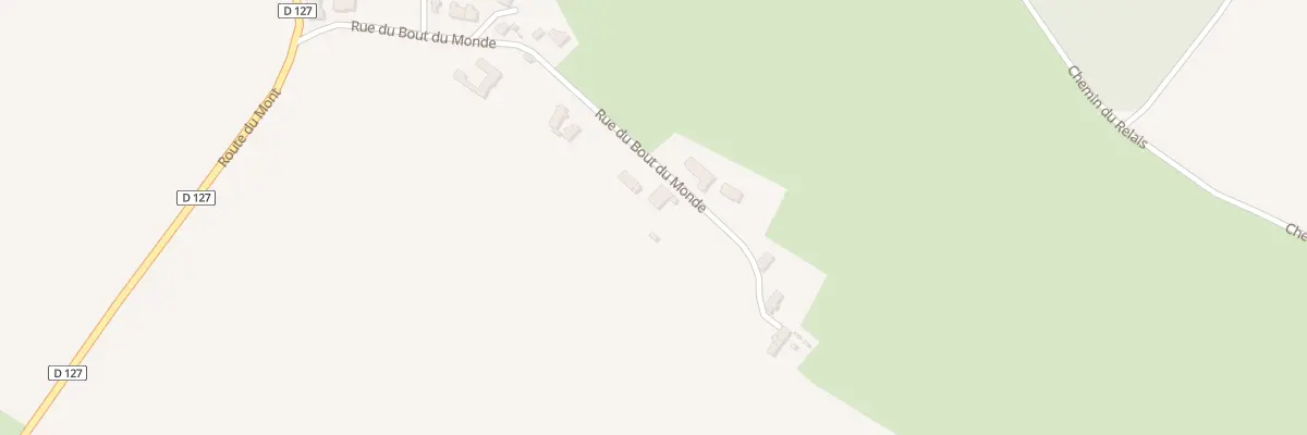 Plan du 261 Rue du Bout du Monde à Fiennes