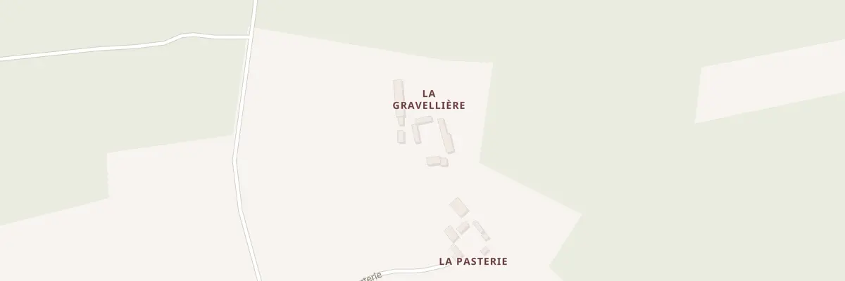 Plan du 68 La Gravelliere à Loreux