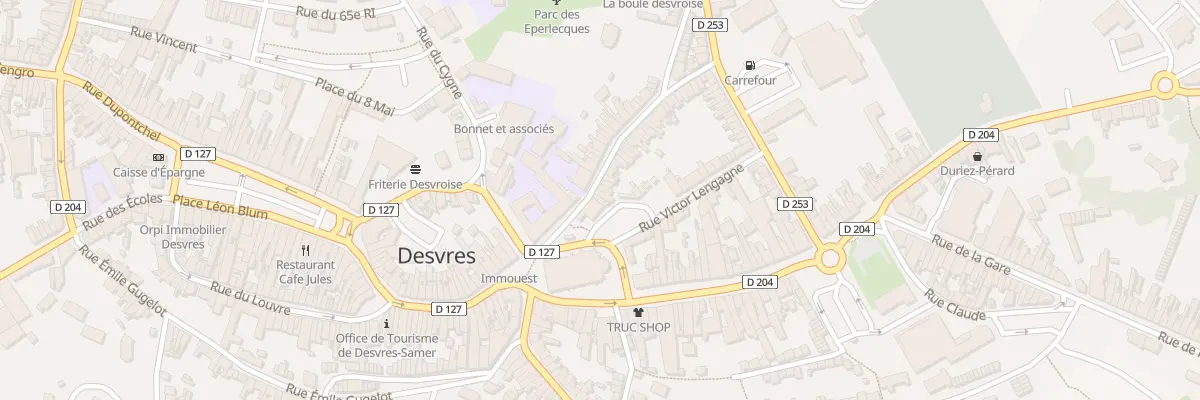 Plan du 2 Rue Delamotte à Desvres