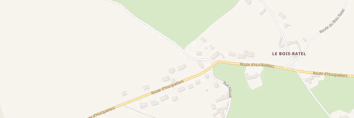 Plan du 40 Rte d’Hucqueliers à Beussent