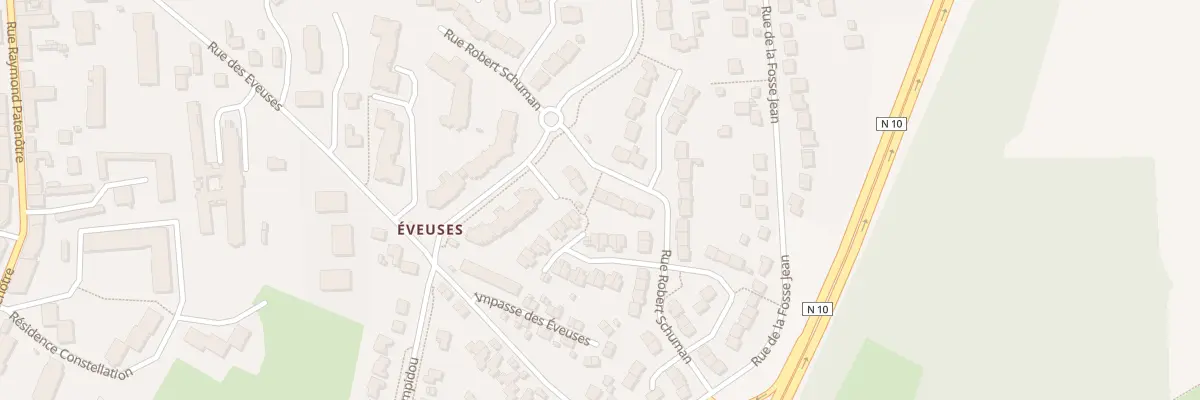 Plan du 35 Rue Robert Schuman à Rambouillet