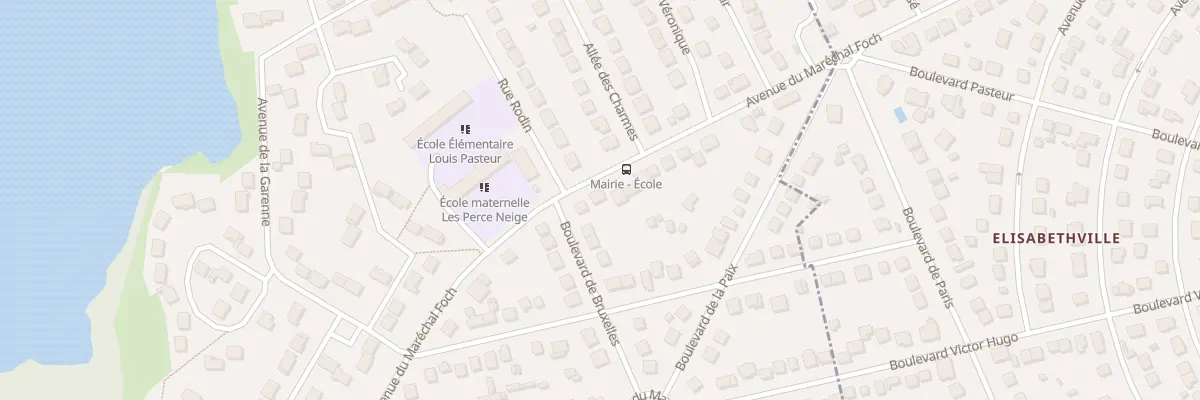 Plan du 109 Av du Marechal Foch à Épône