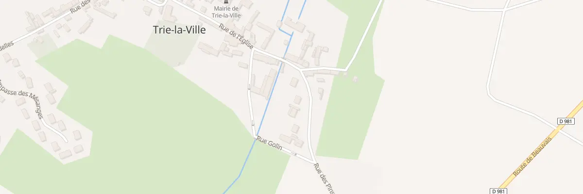 Plan du 4 Rue des Pinsons à Trie-la-Ville