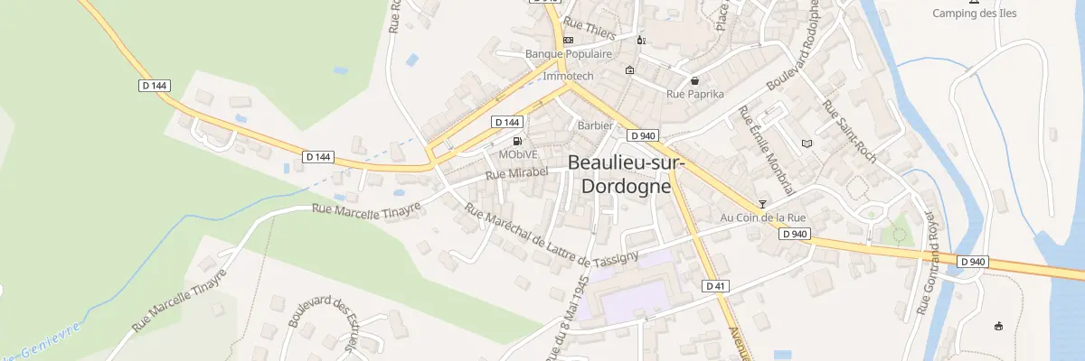 Plan du 8 Rue Mirabel à Beaulieu-sur-Dordogne