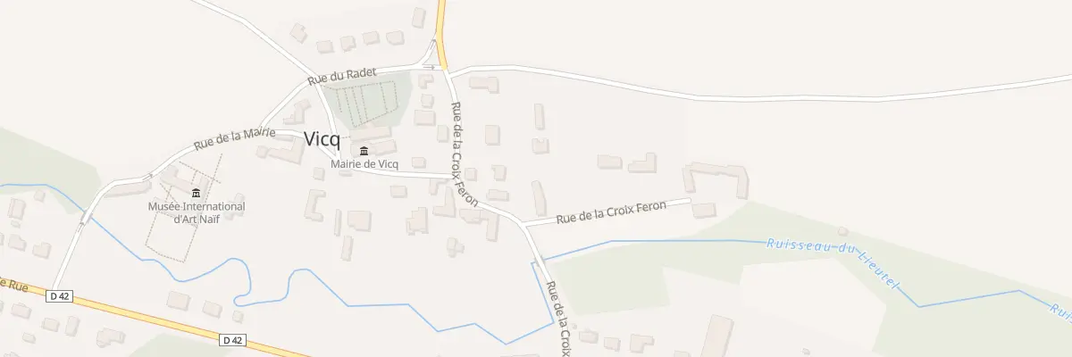 Plan du 14 Rue Crx Feron à Vicq