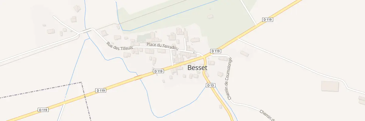Plan du 29 Besset-Village à Besset