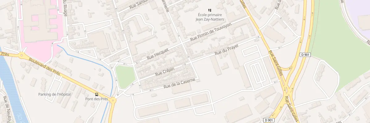 Plan du 51 Rue Crépin à Abbeville